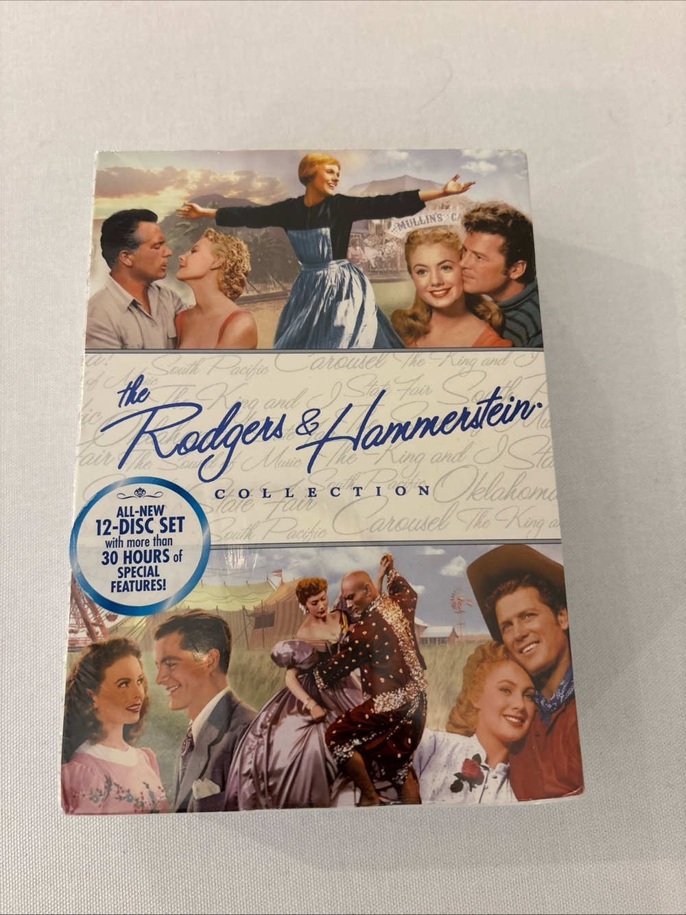 The Rodgers & Hammerstein Collection (6 DVD Movies  12 Disc Box Set). New in Box